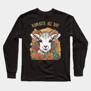 Namaste all day Long Sleeve T-Shirt